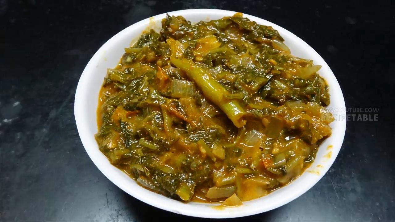 Spinach Tomato curry Recipe Table